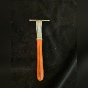 Wood Handled Vintage Nils Johan Fatty Rostfritt Stal Butter Or Fruit Cutter